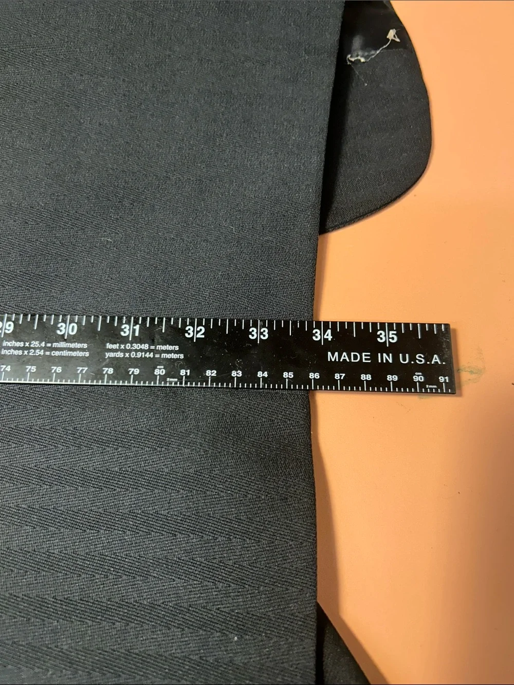 Classic Black Men’s six button two piece suit
